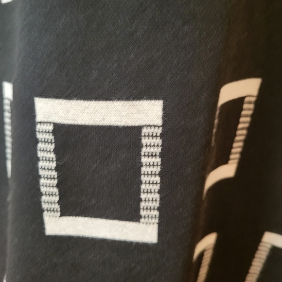 NWT Nine West Black Ponte Sleeveless Dress Size 10 - Picture 4 of 5